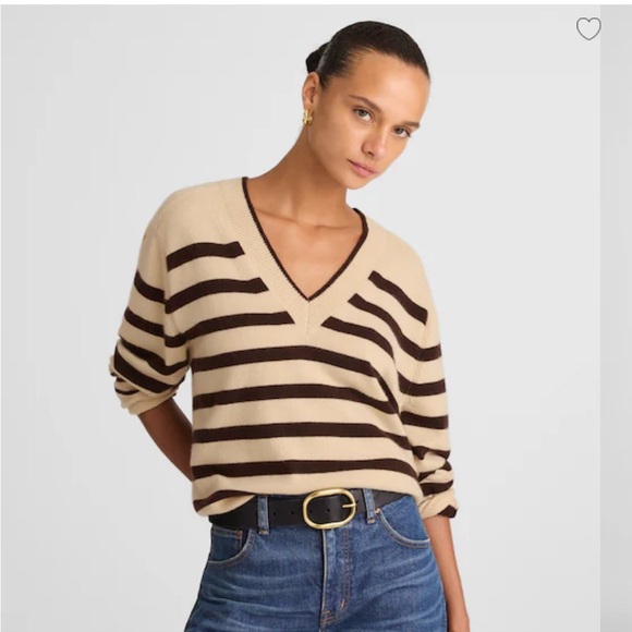 Madewell Cashmere V-Neck Sweater - S - Picture 2 of 8